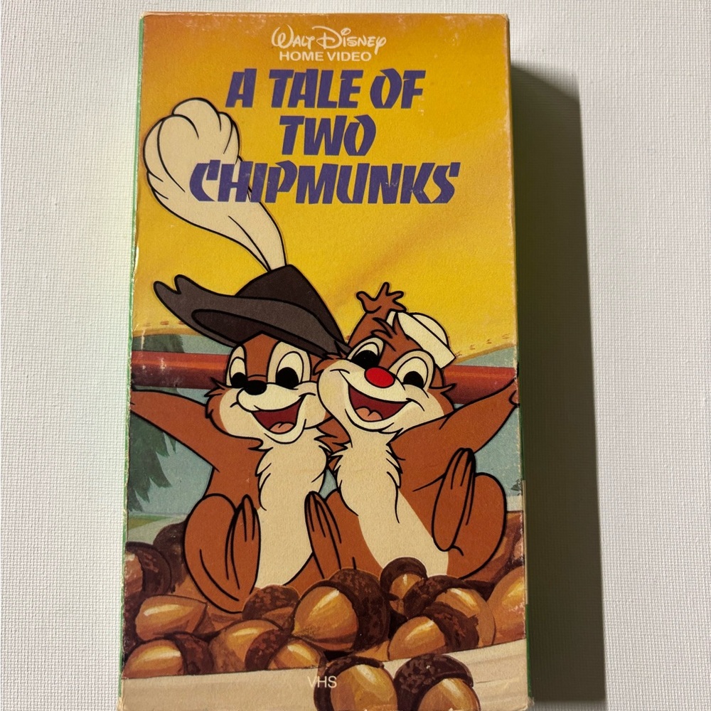 Vintage Disney A Tale of Two Chipmunks VHS Tape